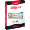 Модуль пам'яті для комп'ютера DDR5 48GB (2x24GB) 8800 MHz Renegade RGB White/Silver Kingston Fury (ex.HyperX) (KF588CU42RWAK2-48)