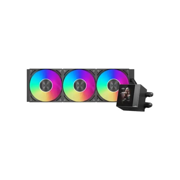 Система рідинного охолодження PcCooler DC360 Pro ARGB Display BK