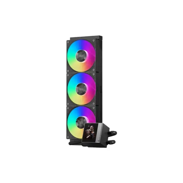 Система рідинного охолодження PcCooler DC360 Pro ARGB Display BK