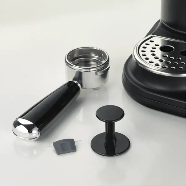 Ріжкова кавоварка еспресо Ariete 1318 Espresso Moderna Black (00M131802AR0)