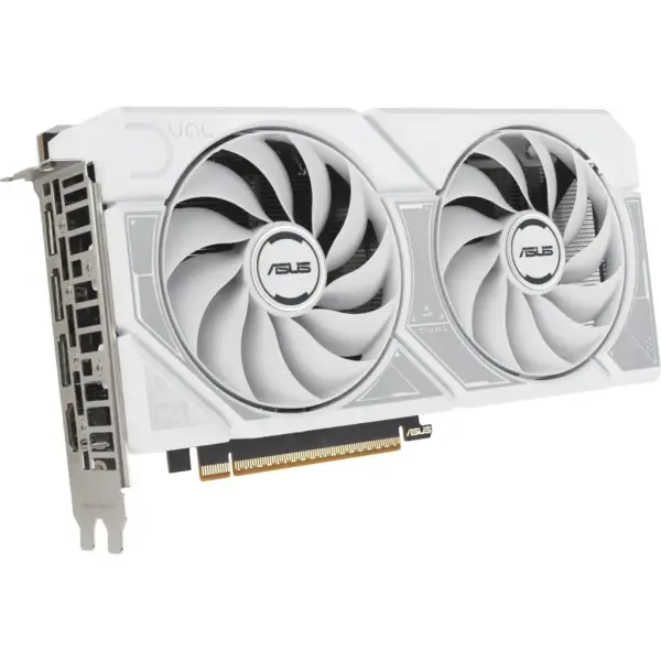 Відеокарта ASUS GeForce RTX5060 8Gb DUAL WHITE OC (DUAL-RTX5060-O8G-WHITE)