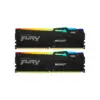 Модуль пам'яті для комп'ютера DDR5 128GB (2x64GB) 5600 MHz Beast RGB Kingston Fury (ex.HyperX) (KF556C40BBAK2-128)