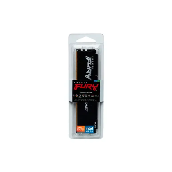 Модуль пам'яті для комп'ютера DDR5 64GB 5600 MHz Beast Black Kingston Fury (ex.HyperX) (KF556C40BB-64)