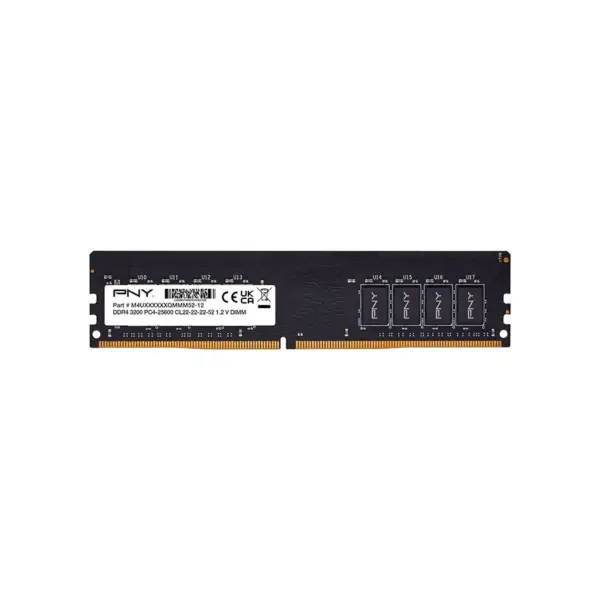Модуль пам'яті для комп'ютера DDR4 8GB 3200 MHz PNY (MD8GSD43200-SI)