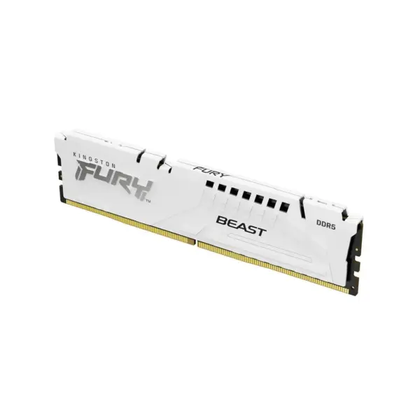 Модуль пам'яті для комп'ютера DDR5 32GB (2x16GB) 6000 MHz Beast White Kingston Fury (ex.HyperX) (KF560C36BWE2K2-32)