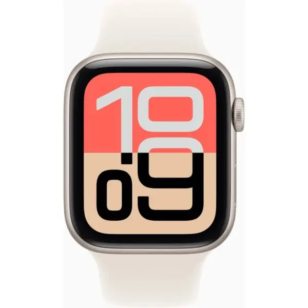 Смарт-годинник Apple Watch SE 3 GPS 44mm Starlight Aluminium Case with Starlight Sport Band - M/L (MEHJ4RK/A)