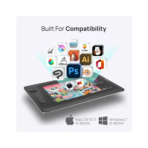 Графічний планшет Parblo Coast 12 Pro Gen2 (COAST12PROG2)