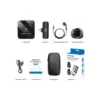 Мікрофон Puluz для iPhone/iPad 8-контактний приймач і два мікрофони Black (PU647B)