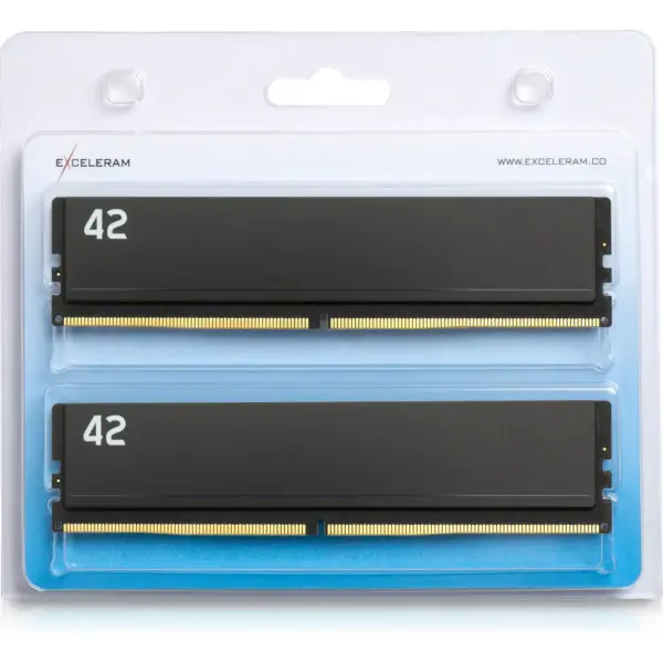 Модуль пам'яті для комп'ютера DDR5 32GB (2x16GB) 4800 MHz 42-Series eXceleram (E-42-004D-32)