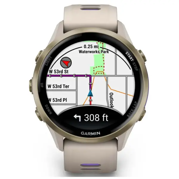 Смарт-годинник Garmin Forerunner 970, French Gray/Indigo, GPS (010-02969-12) Смарт-годинник Garmin Forerunner 970, French Gray/Indigo, GPS (010-02969-12)