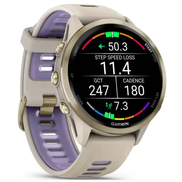 Смарт-годинник Garmin Forerunner 970, French Gray/Indigo, GPS (010-02969-12) Смарт-годинник Garmin Forerunner 970, French Gray/Indigo, GPS (010-02969-12)