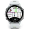 Смарт-годинник Garmin Forerunner 970, Whitestone/Amp Yellow, GPS (010-02969-11)