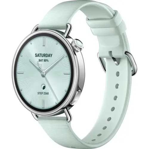 Смарт-годинник Xiaomi Watch S4 41mm Fluororubber Strap Мятно-зелений BHR080CGL (1166773)