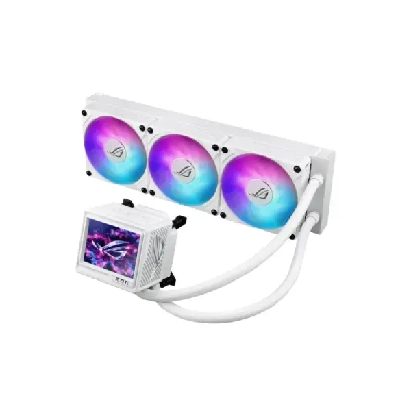 Система рідинного охолодження ASUS Ryujin III 360 ARGB Extreme White (90RC0132-M0EAY0) Система рідинного охолодження ASUS Ryujin III 360 ARGB Extreme White (90RC0132-M0EAY0)