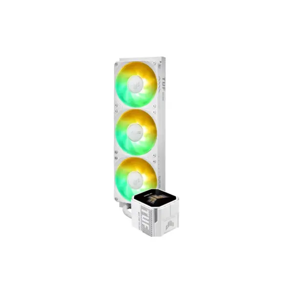 Система рідинного охолодження ASUS TUF-GAMING-LC-III-360-ARGB LCD WHT (90RC01A2-B0EAY0)