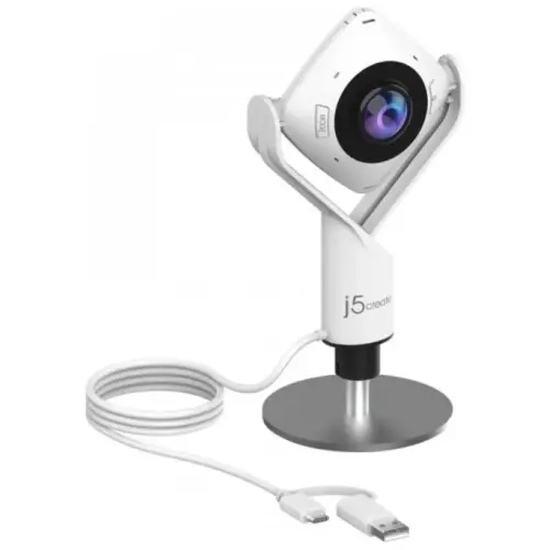 Веб-камера J5create JVCU360-N 360 Rundum USB-A/C (JVCU360-N)