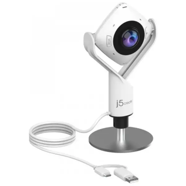 Веб-камера J5create JVCU360-N 360 Rundum USB-A/C (JVCU360-N)