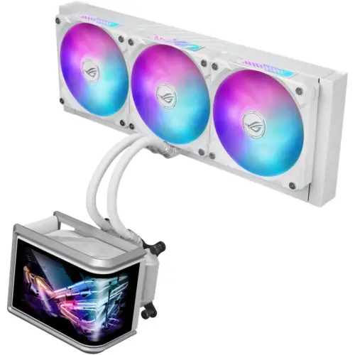 Система рідинного охолодження ASUS ROG Ryuo IV SLC 360 ARGB White (90RC0152-B0EAY0)