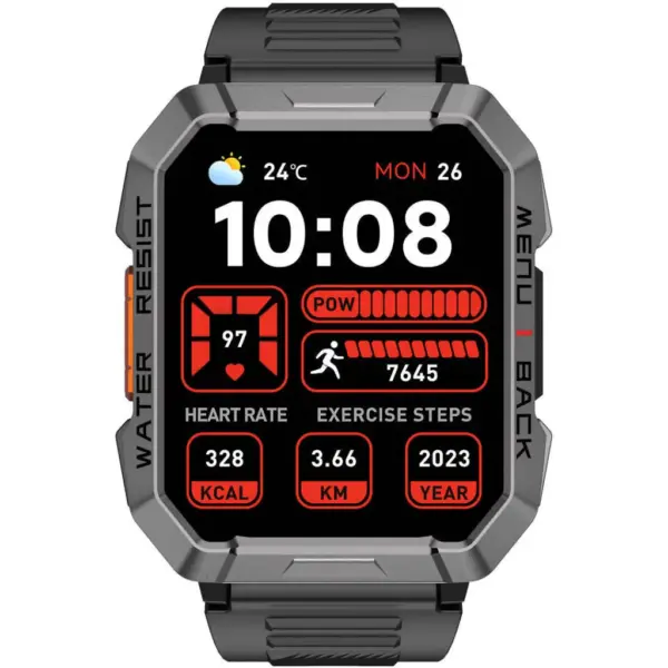 Смарт-годинник Blackview W60 Black (6931548317715)
