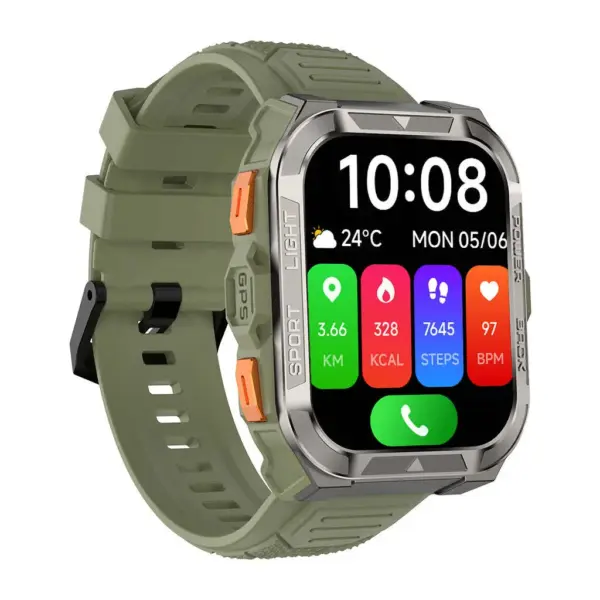Смарт-годинник Blackview W80 Pro Green (6931548324072)
