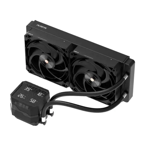 Система рідинного охолодження Alseye Q240 Plus(Black) (AS.02.11.0021)