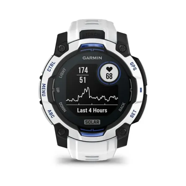 Смарт-годинник Garmin Instinct 3, 45mm, Solar, Whitestone with Whitestone Band, GPS смарт-годинник (010-02934-03) Смарт-годинник Garmin Instinct 3, 45mm, Solar, Whitestone with Whitestone Band, GPS смарт-годинник (010-02934-03)