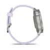 Смарт-годинник Garmin Venu 4 (41mm), Gray w/ Silver + Periwinkle, GPS смарт-годинник (010-03013-01)