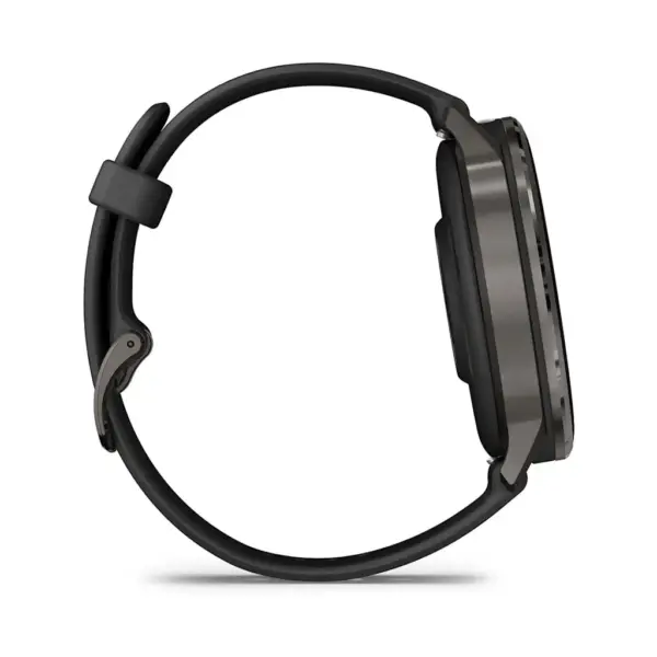 Смарт-годинник Garmin Venu 4 (45mm), Black w/ Slate + Black, GPS смарт-годинник (010-03014-00)