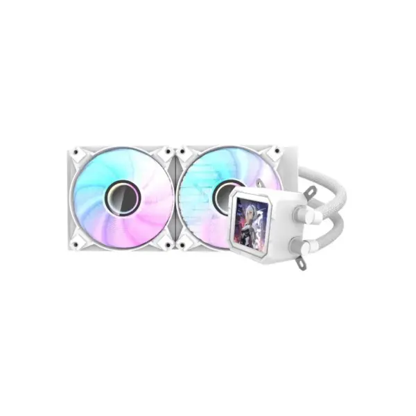 Система рідинного охолодження DARKFLASH DV240S WHITE Система рідинного охолодження DARKFLASH DV240S WHITE