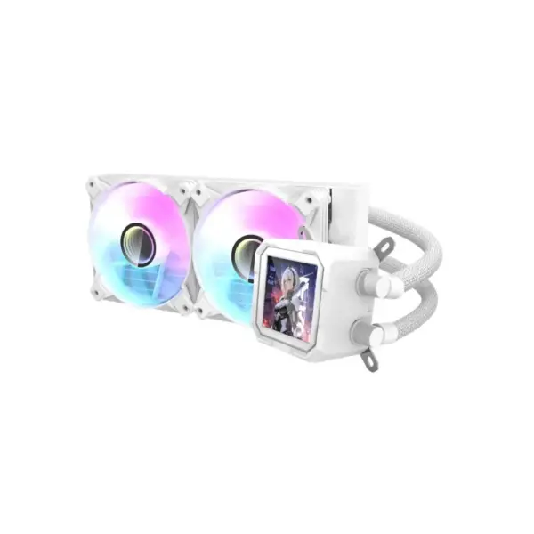 Система рідинного охолодження DARKFLASH DV240S WHITE Система рідинного охолодження DARKFLASH DV240S WHITE