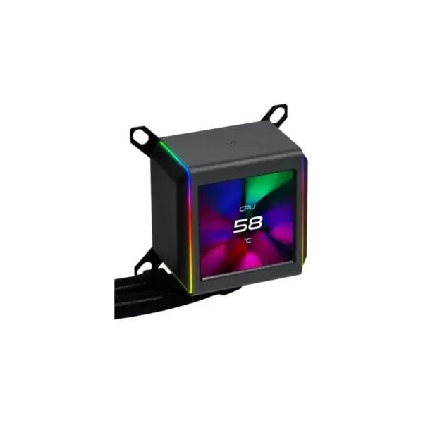 Система рідинного охолодження Lian Li Galahad GA II LCD TL 280, Black (G89.GA2ALCD28TLB.00) Система рідинного охолодження Lian Li Galahad GA II LCD TL 280, Black (G89.GA2ALCD28TLB.00)