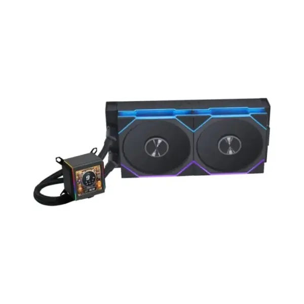 Система рідинного охолодження Lian Li Galahad GA II LCD TL 280, Black (G89.GA2ALCD28TLB.00) Система рідинного охолодження Lian Li Galahad GA II LCD TL 280, Black (G89.GA2ALCD28TLB.00)