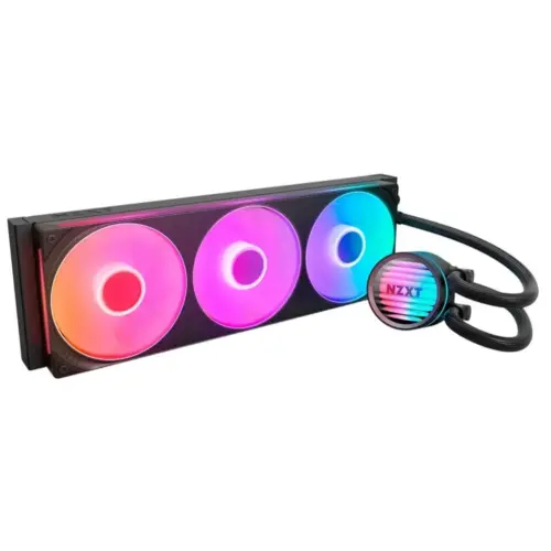 Система рідинного охолодження NZXT Kraken Core 360 Black with RGB fans Single Fra (RL-KR36C-B1)