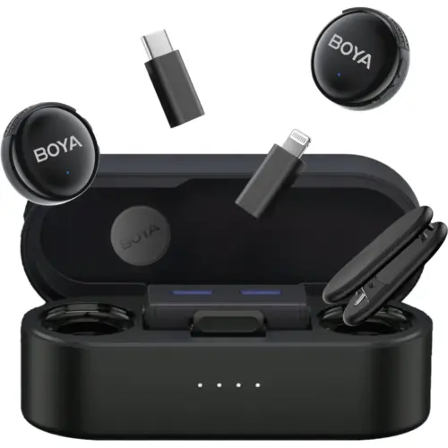 Мікрофон Boya LINK 3-01 Type-C/TRS/Lightning Black (LINK 3-01)