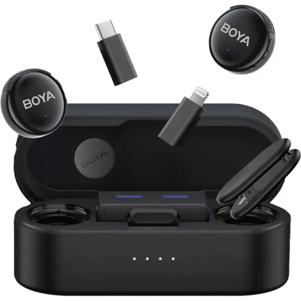 Мікрофон Boya LINK 3-01 Type-C/TRS/Lightning Black (LINK 3-01)