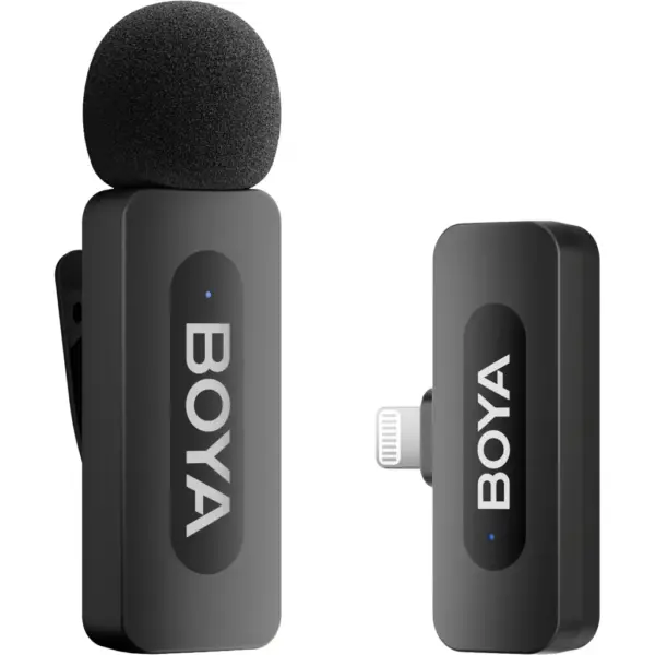 Мікрофон Boya BY-V1 Lightning Black (BY-V1)
