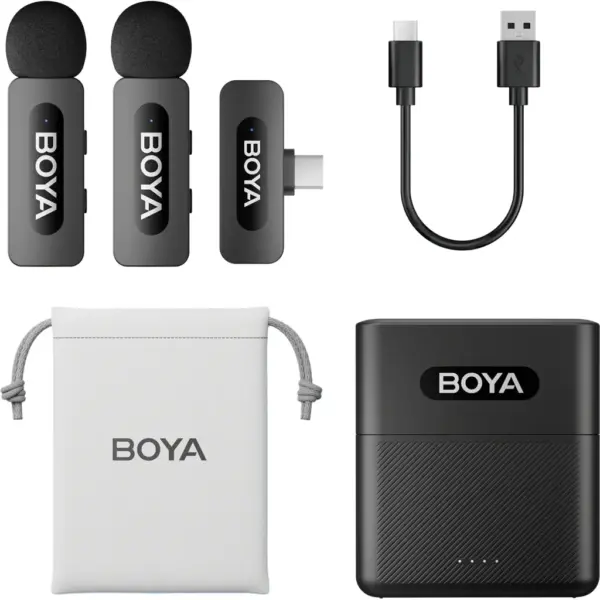 Мікрофон Boya BY-V30 Type-C Black (BY-V30)