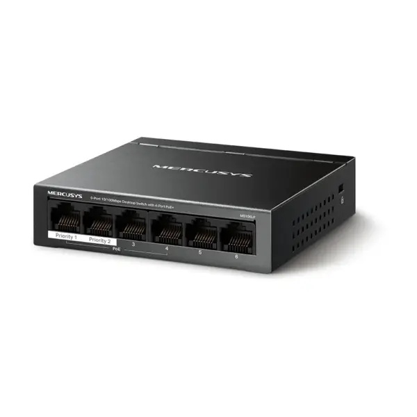 Комутатор мережевий Mercusys MS106LP