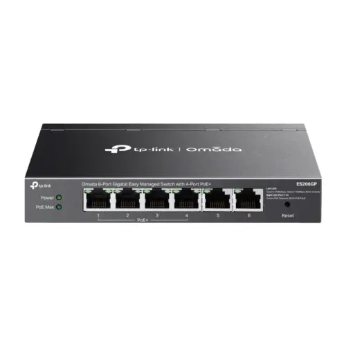 Комутатор мережевий TP-Link ES206GP