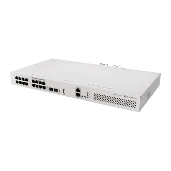 Комутатор мережевий Mikrotik CRS418-8P-8G-2S+RM
