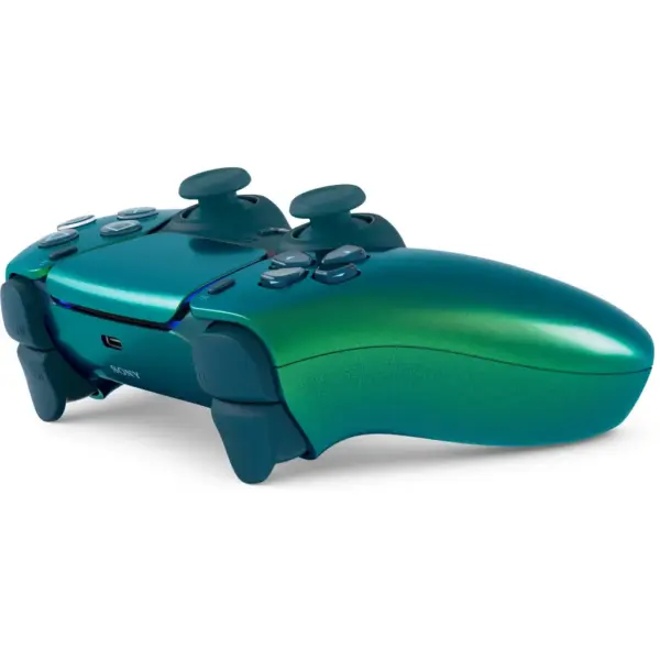 Геймпад Sony Playstation DualSense Bluetooth PS5 Chrome Teal (1000050603) Геймпад Sony Playstation DualSense Bluetooth PS5 Chrome Teal (1000050603)