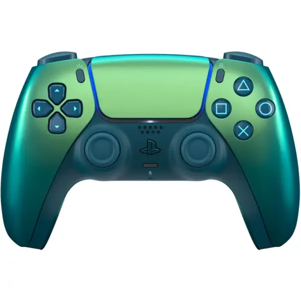 Геймпад Sony Playstation DualSense Bluetooth PS5 Chrome Teal (1000050603) Геймпад Sony Playstation DualSense Bluetooth PS5 Chrome Teal (1000050603)