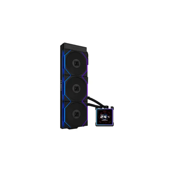 Система рідинного охолодження Lian Li HydroShift II LCD-S 360CL Black (G89.GHS2LCDS36CB.00)