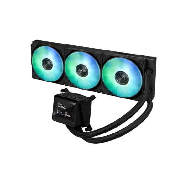 Система рідинного охолодження ASUS Max Gaming LC 360 ARGB LCD Black (90RC01G1-B0EAY0) Система рідинного охолодження ASUS Max Gaming LC 360 ARGB LCD Black (90RC01G1-B0EAY0)