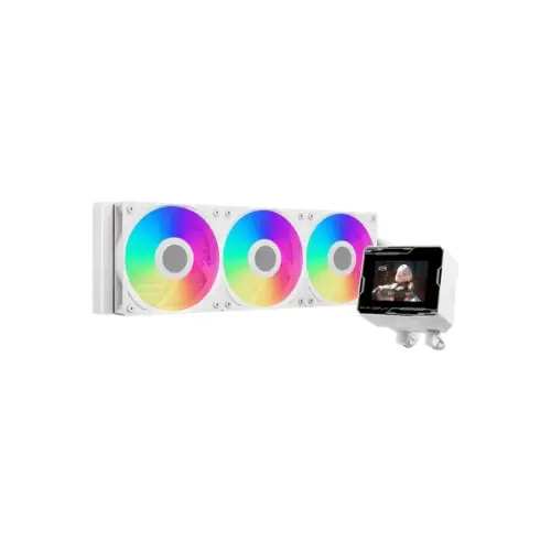 Система рідинного охолодження PcCooler GT360M ARGB Display WH