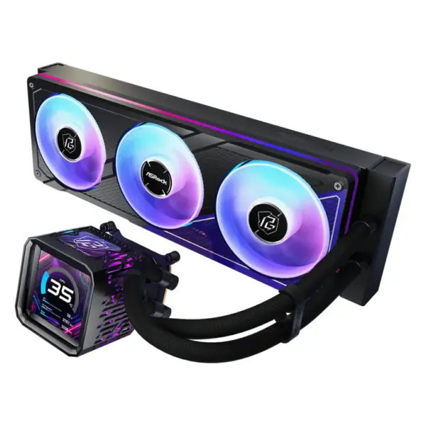 Система рідинного охолодження ASRock PHANTOM GAMING 360 LCD