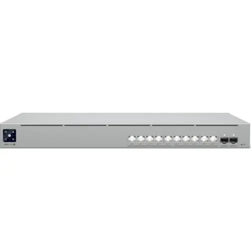 Комутатор мережевий Ubiquiti USW-PRO-XG-10-POE