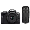 Цифровий фотоапарат Canon EOS R100 + 18-45 IS STM + 75-300 IS STM (6052C121)