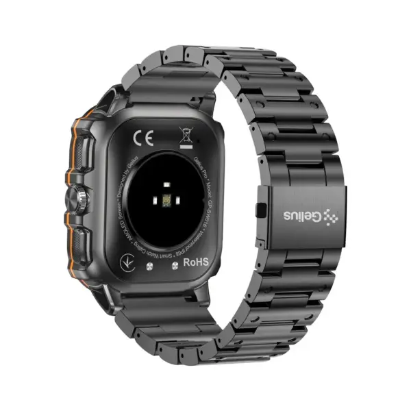 Смарт-годинник Gelius Tactical Heavy (GP-SW016) Black Chrome (2099901019097)