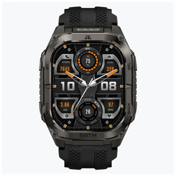 Смарт-годинник KOSPET Tank M4C Black (6978602500454)